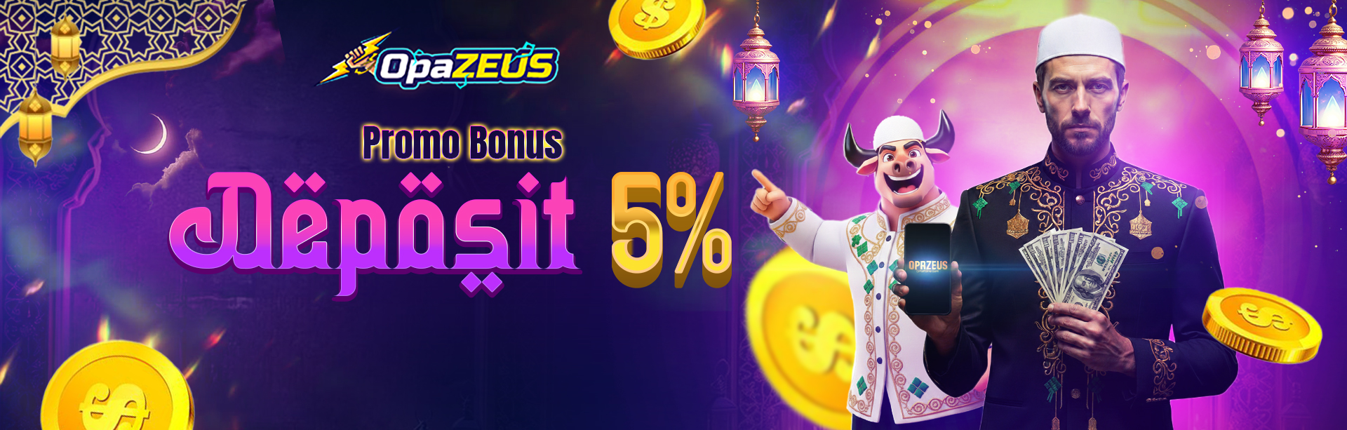 PROMO BONUS DEPOSIT HARIAN 5%	
