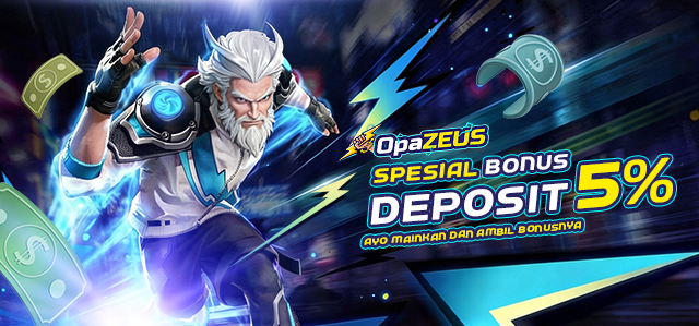 PROMO BONUS DEPOSIT HARIAN 5%	