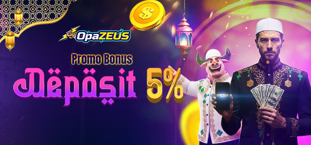 PROMO BONUS DEPOSIT HARIAN 5%	