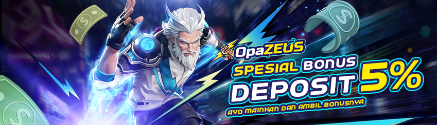 PROMO BONUS DEPOSIT HARIAN 5%	