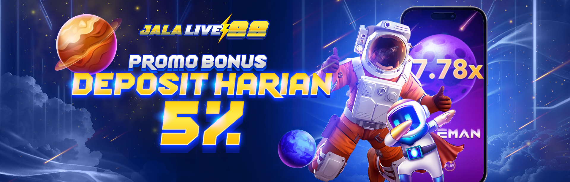 PROMO BONUS DEPOSIT HARIAN 5%	