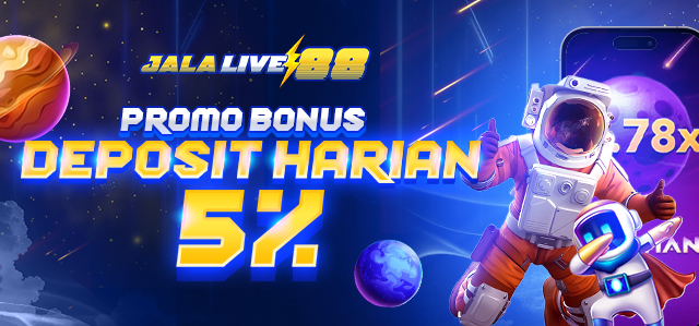 PROMO BONUS DEPOSIT HARIAN 5%	
