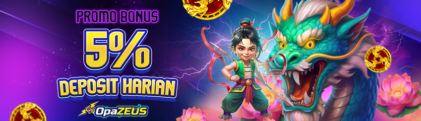 PROMO BONUS DEPOSIT HARIAN 5%	